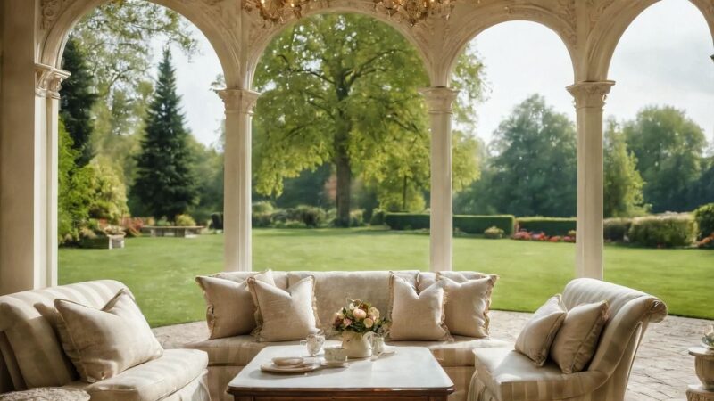 Градински дивани като продължение на уюта от дома